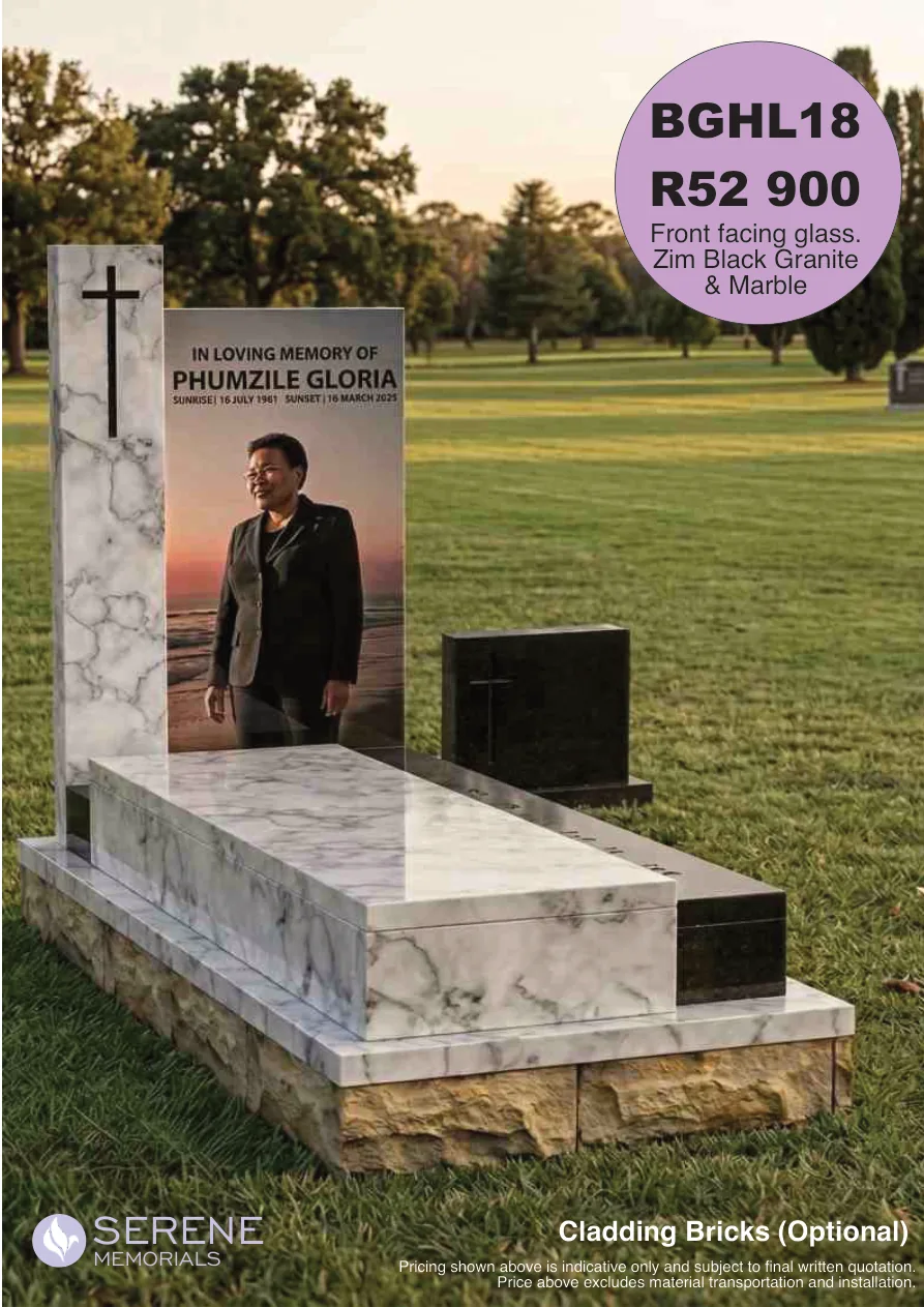Glass Tombstone Design 18