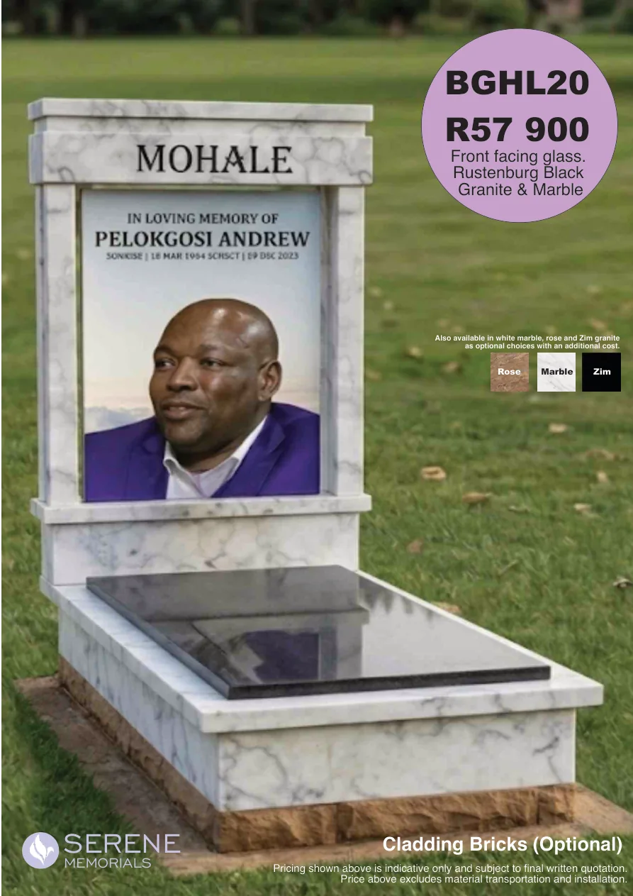 Glass Tombstone Design 20