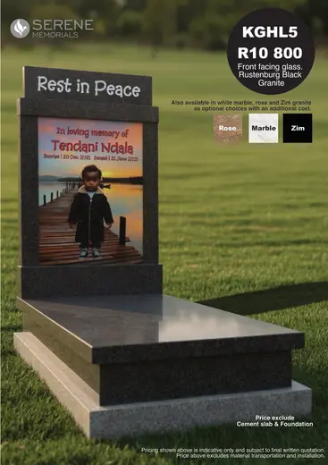 Children Full Tombstone KGHL5